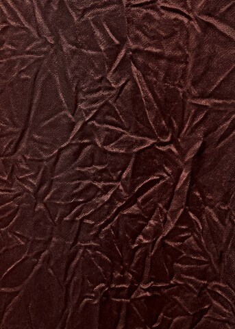 MANGO Wide leg Pleated Pants 'Flor' in Brown