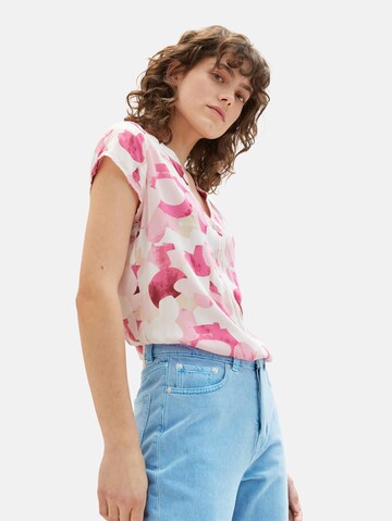 TOM TAILOR Blouse in Pink