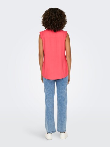 Camicia da donna 'Kimmi' di ONLY in rosso