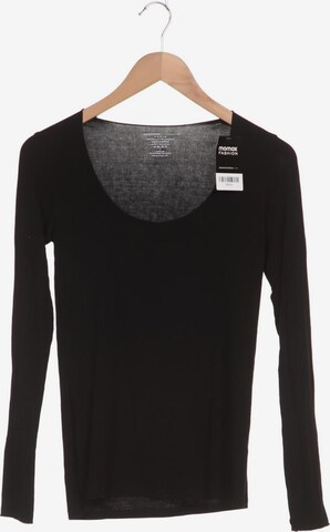 Majestic Filatures Top & Shirt in XS in Black: front