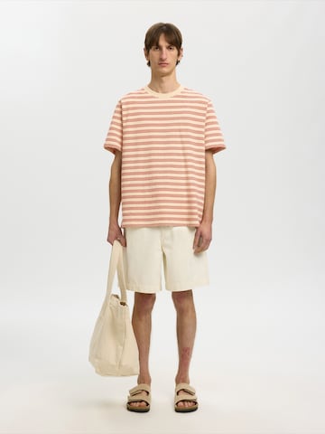 SELECTED Shirt 'SLHEli' in Beige