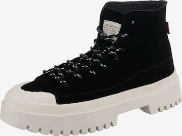 LEVI'S High-Top Sneakers 'Patton' in Black: front