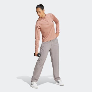 ADIDAS PERFORMANCE Широкий Спортивные штаны в Серый
