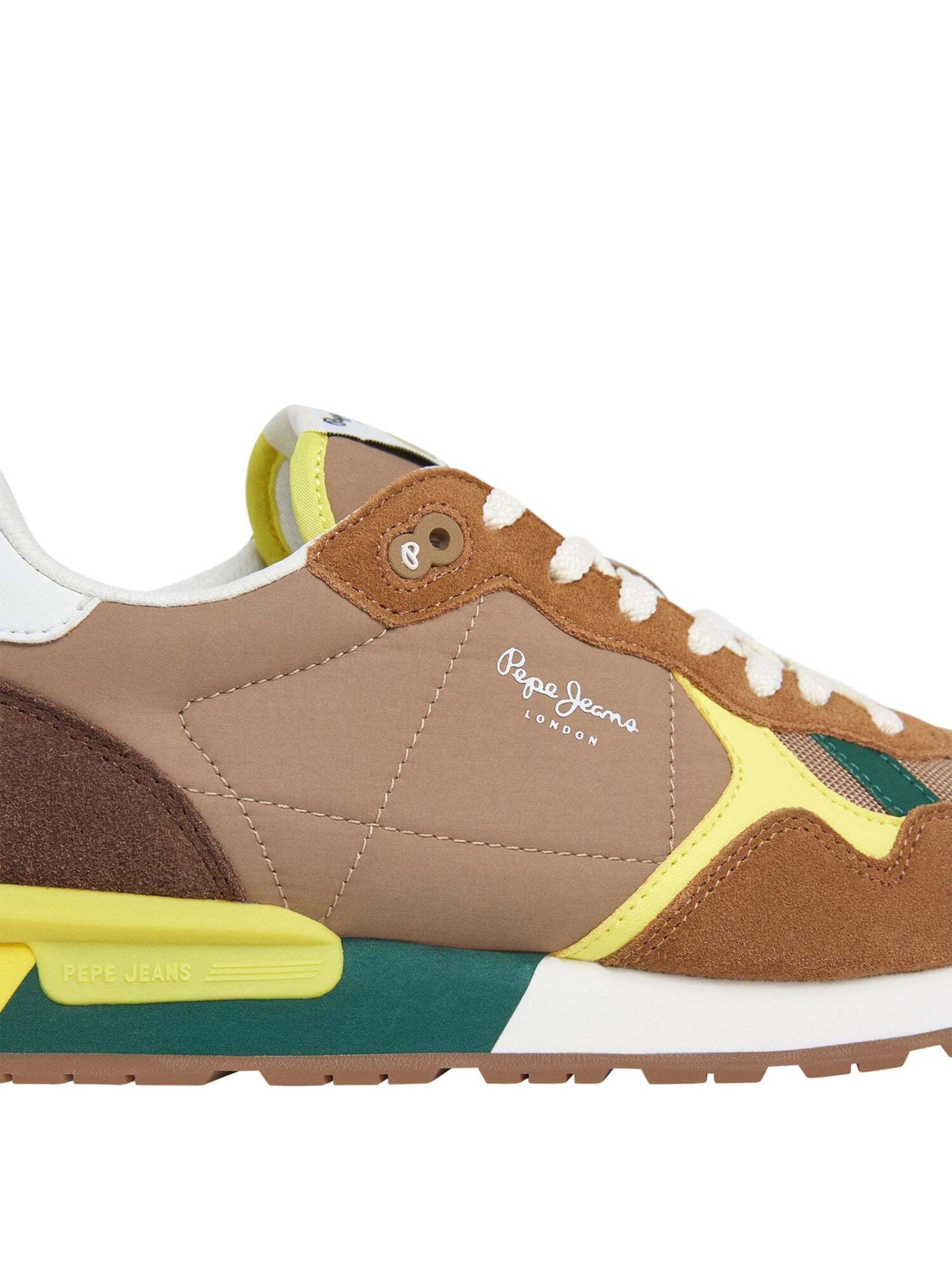 Pepe Jeans Platform trainers in Brown