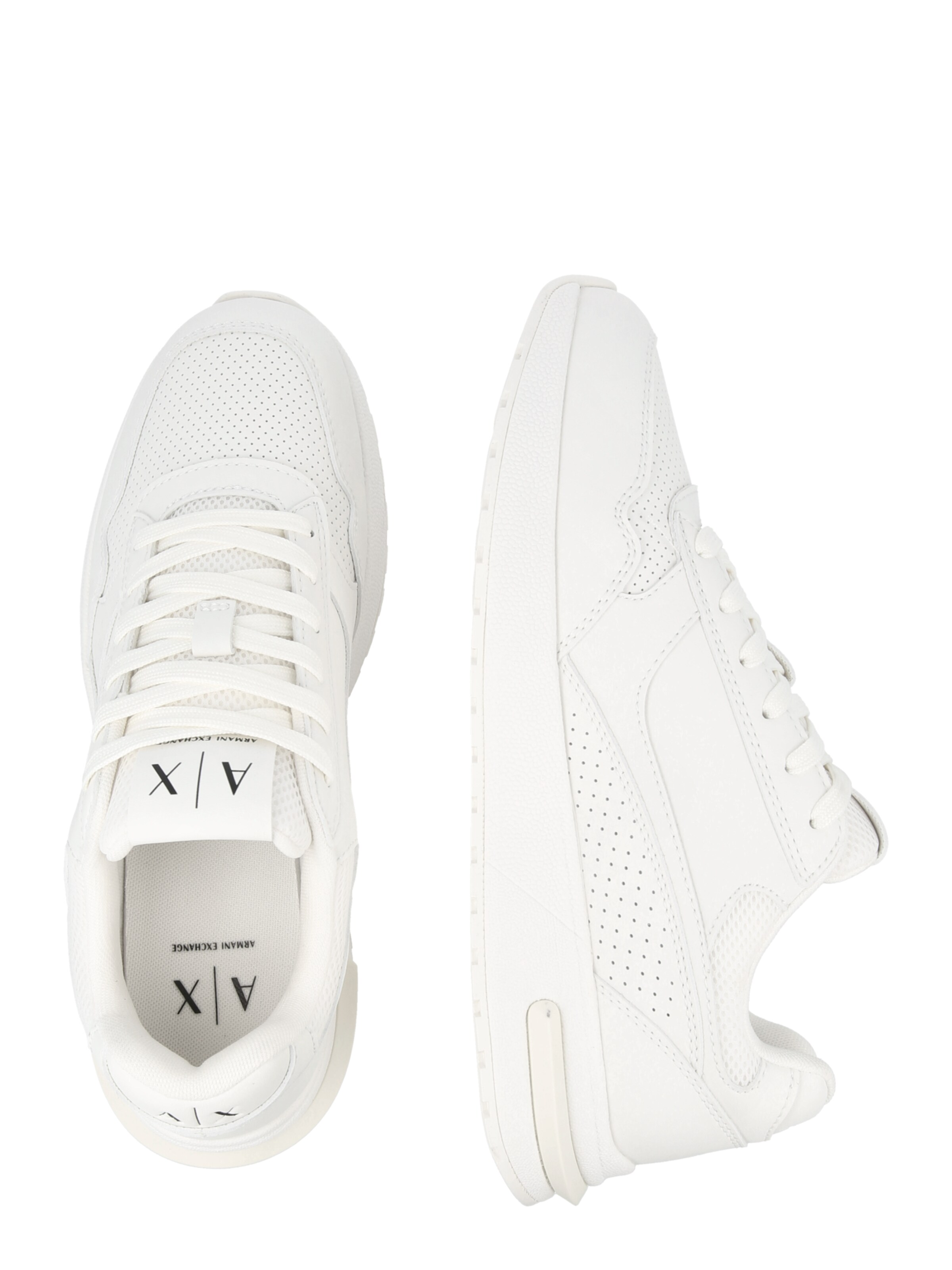 ARMANI EXCHANGE Низкие кроссовки 'DUSSELDORF' в Белый
