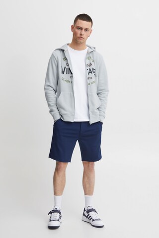 BLEND - Sudadera con cremallera en gris