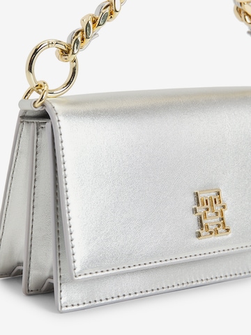 TOMMY HILFIGER Crossbody Bag 'Evening' in Silver