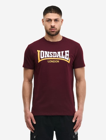 LONSDALE Tričko - Červená: predná strana