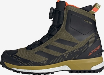 ADIDAS TERREX Boots 'Conrax BOA' in Green: front