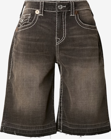 Wide Leg Jean True Religion en noir : devant