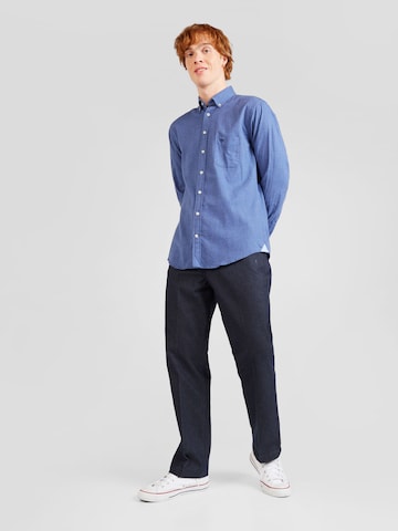 FYNCH-HATTON Regular Fit Hemd in Blau