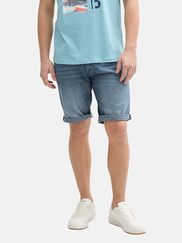 TOM TAILOR DENIM Слим Джинсы 'Piers' в Синий: спереди