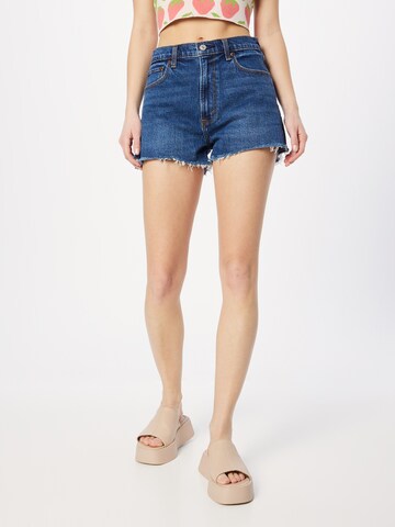 Abercrombie & Fitch Regular Shorts in Blau: predná strana