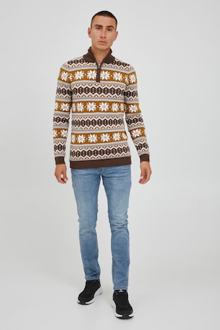 !Solid Sweater 'Winoldo' in Brown