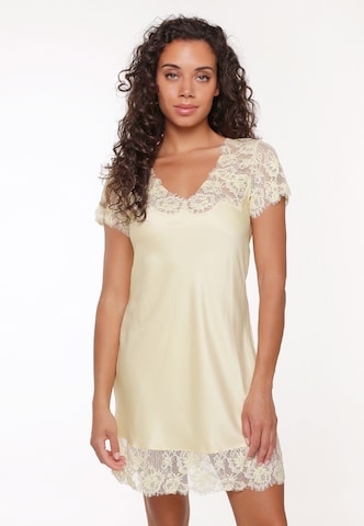 LingaDore Negligee in Yellow: front