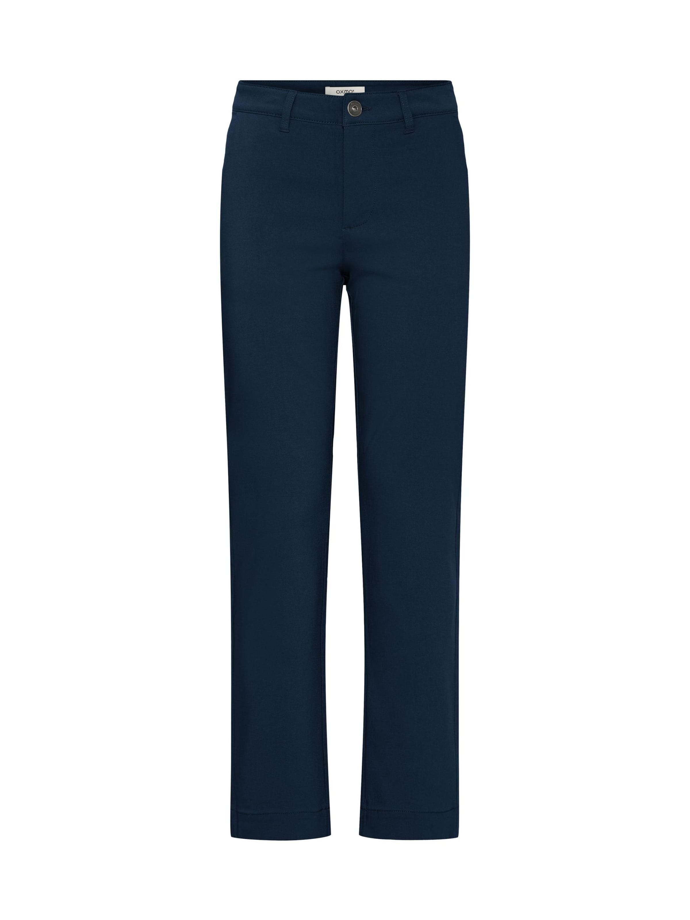 Oxmo Regular Pants ' OXKeily Straight Leg ' in Blue: front