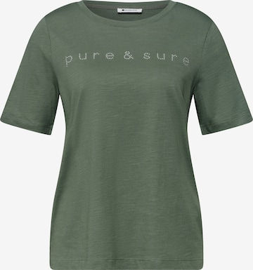 STREET ONE Shirt in Grün: Vorderseite
