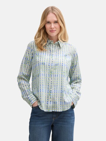 TOM TAILOR Blouse in Green: front
