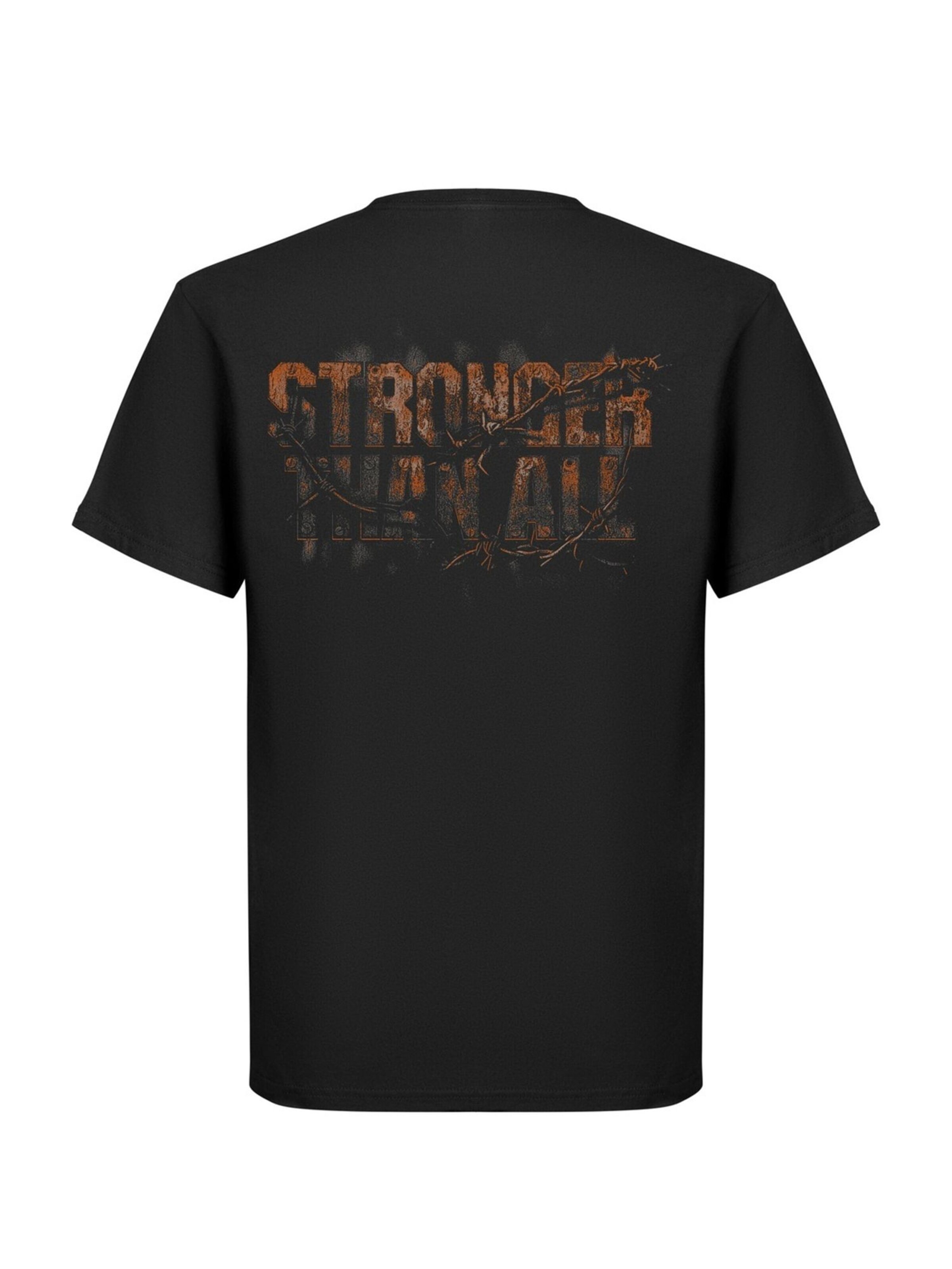 PANTERA Shirt 'Pantera Stronger Than All' in Black