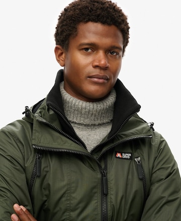 Veste mi-saison Superdry en vert