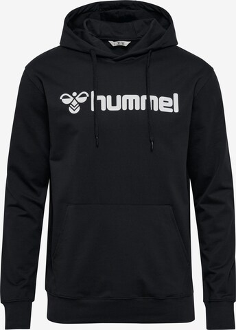 Hummel Athletic Sweatshirt in Black: front