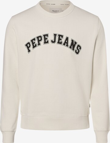 Pepe Jeans Sweatshirt 'Raven' in Weiß: predná strana