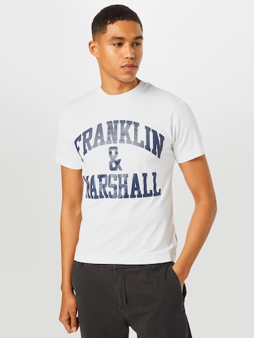 FRANKLIN & MARSHALL Shirt in Wit: voorkant
