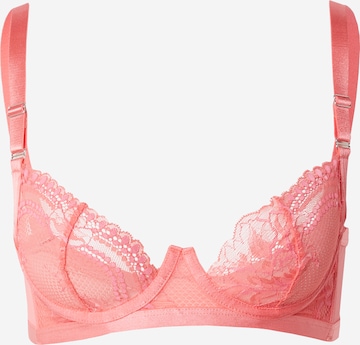 Sutien de tricou Sutien 'Hana Ud' de la Hunkemöller pe portocaliu: față