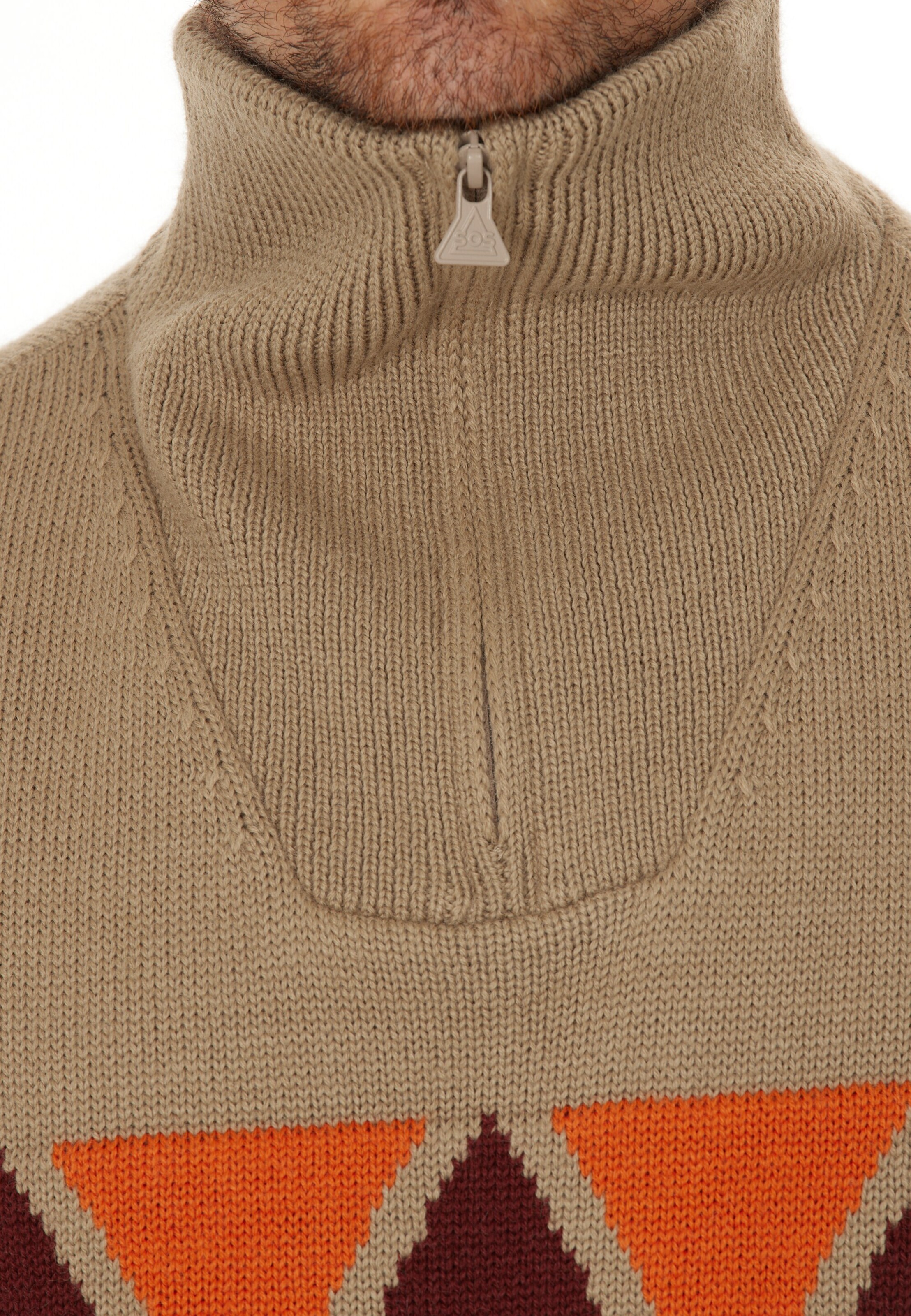 SOS Pullover 'Aboda' in Beige