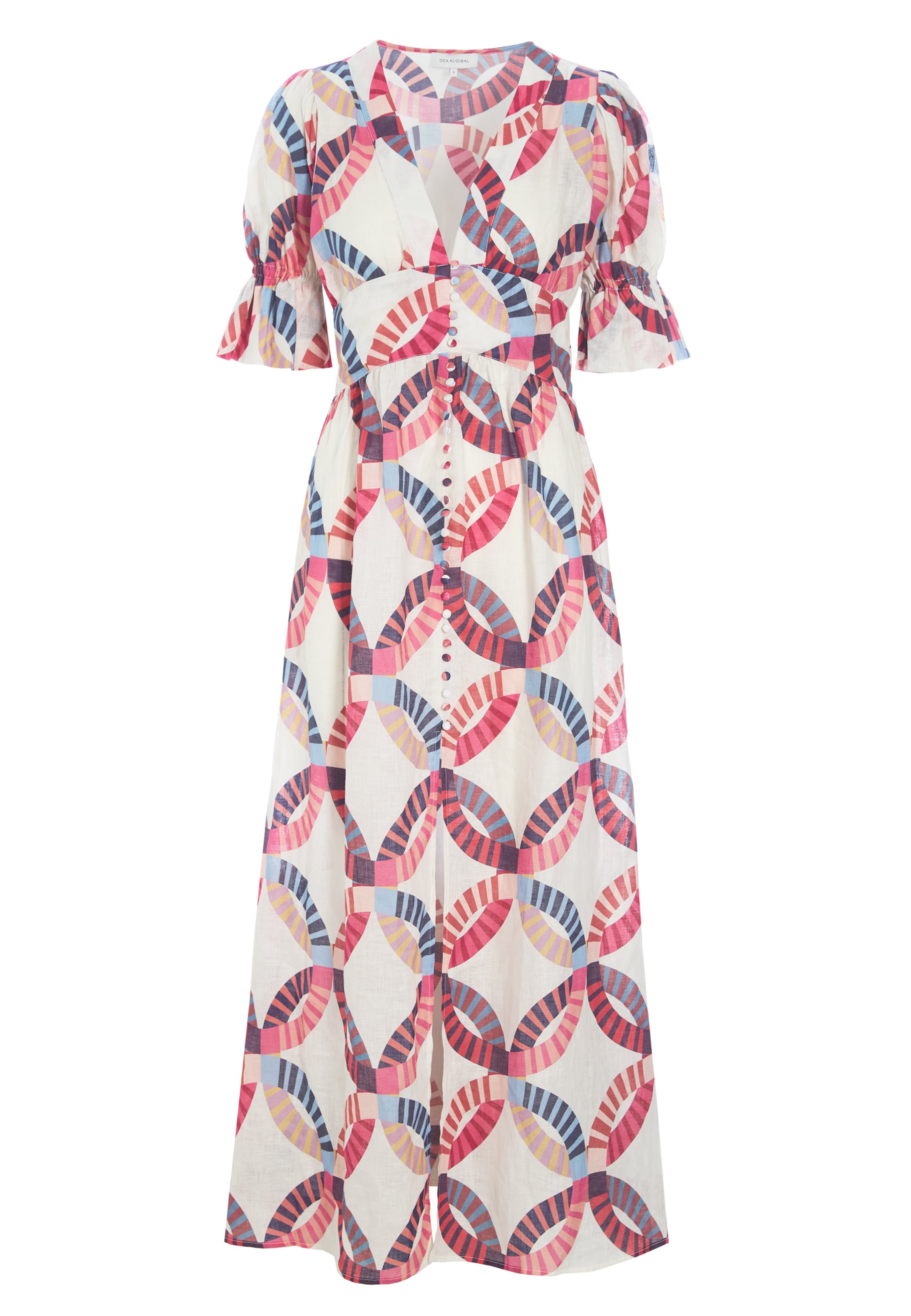 Dea Kudibal Šaty - Zmiešané farby: predná strana