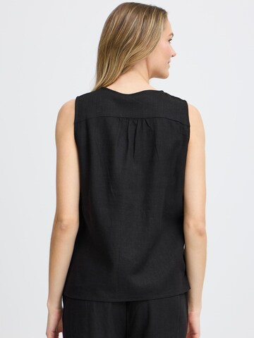 Fransa Top 'Juna' in Black