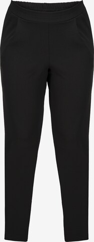 Pantaloni con pieghe 'ERYKA' di Karko in nero: frontale