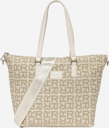 REPLAY - Shopper en blanco: frente