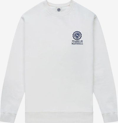 FRANKLIN & MARSHALL Sweatshirt in Blue / White, Item view