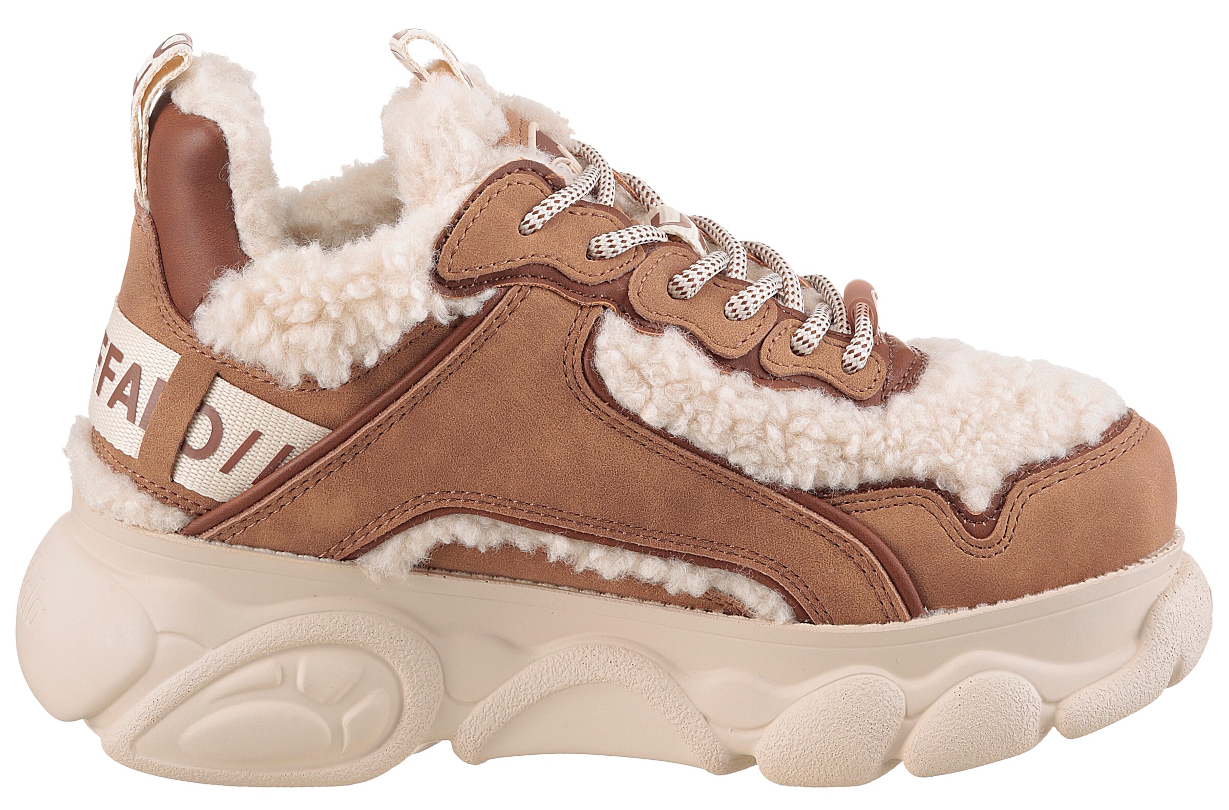 BUFFALO Σνίκερ χαμηλό 'CLD Chai' σε καφέ