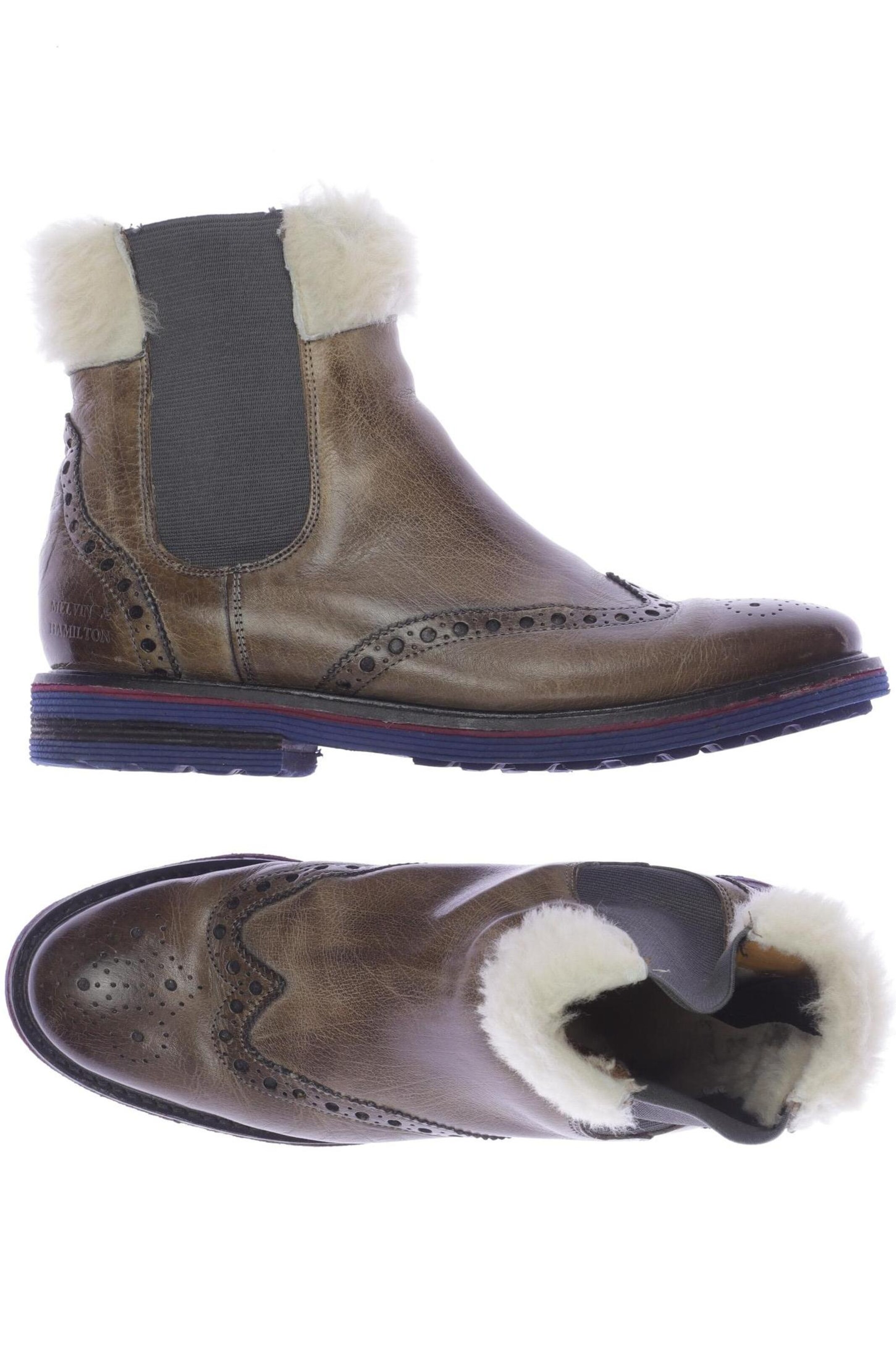 MELVIN & HAMILTON Dress Boots in 39 in Brown: front