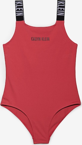 Calvin Klein Swimwear Swimsuit in Red: front
