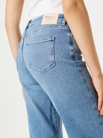 Wide leg Jeans 'JUICY' di ONLY in blu