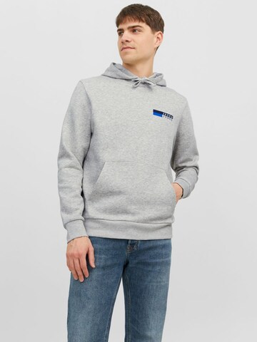 JACK & JONES Sweatshirt in Grey: front