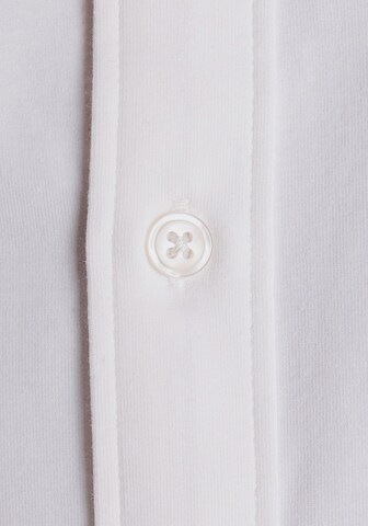 Bruno Banani Slim Fit Bruno Banani LM CB Langarmhemd in Weiß