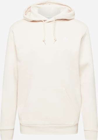 ADIDAS ORIGINALS Sweatshirt 'Trefoil Essentials' i hvid: forside