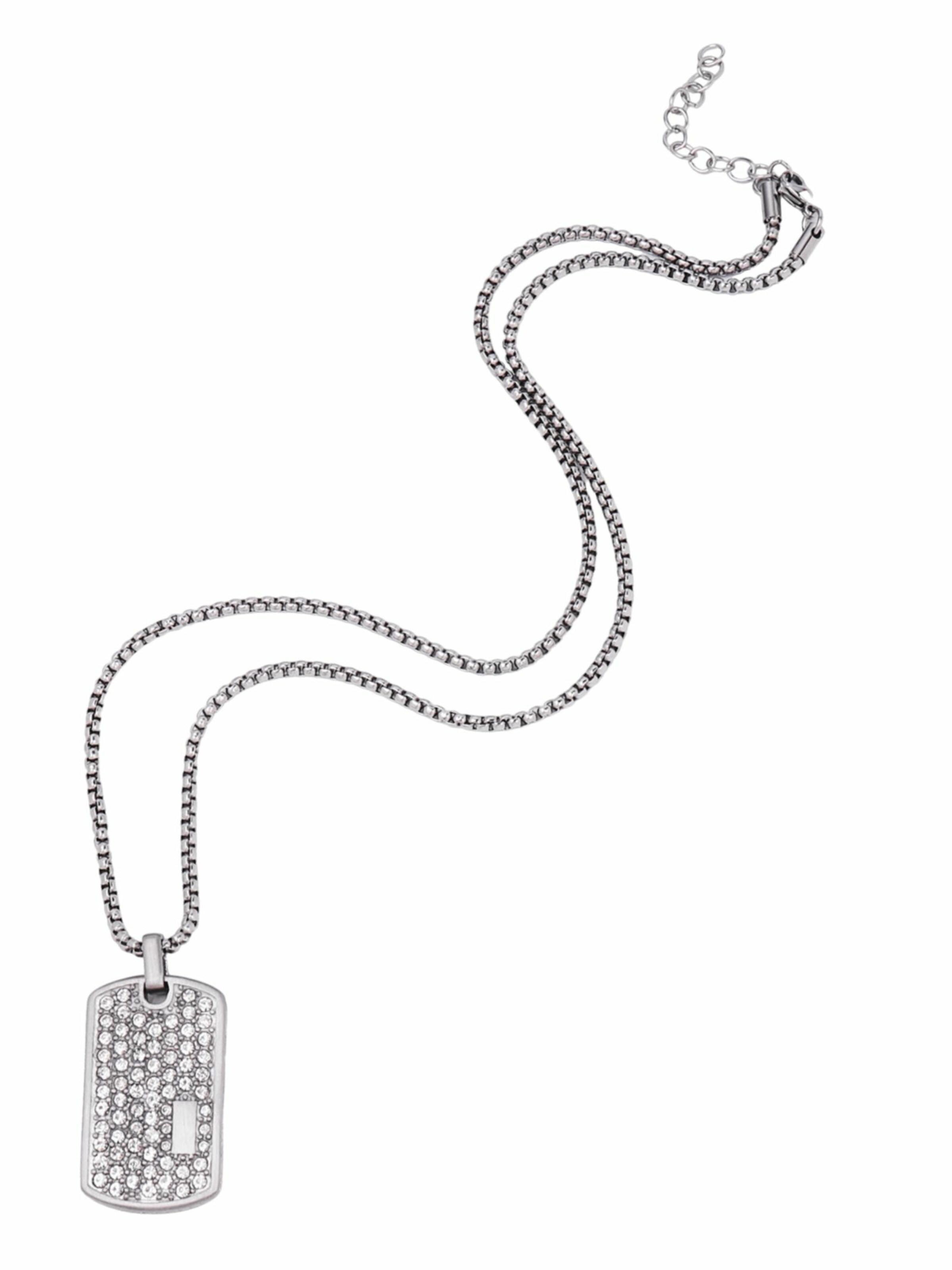 GT Collection Ketting in Zilver: voorkant