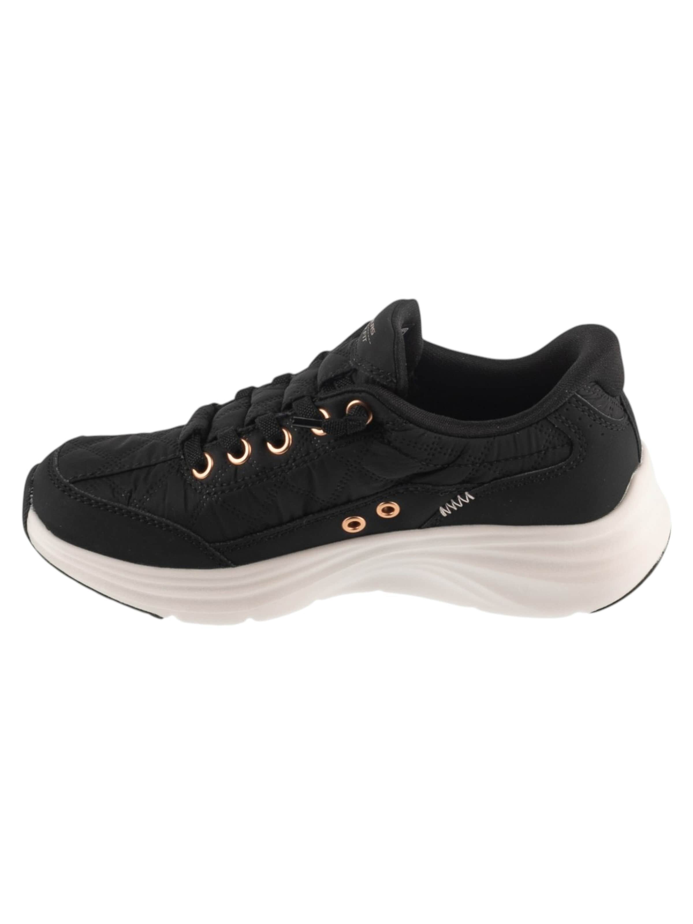 SKECHERS Sneakers 'Skechers Slip-ins Contour Foam - Cozy Fit' in Zwart
