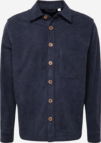 Only & Sons Regular fit Button Up Shirt 'TILE' in Blue: front