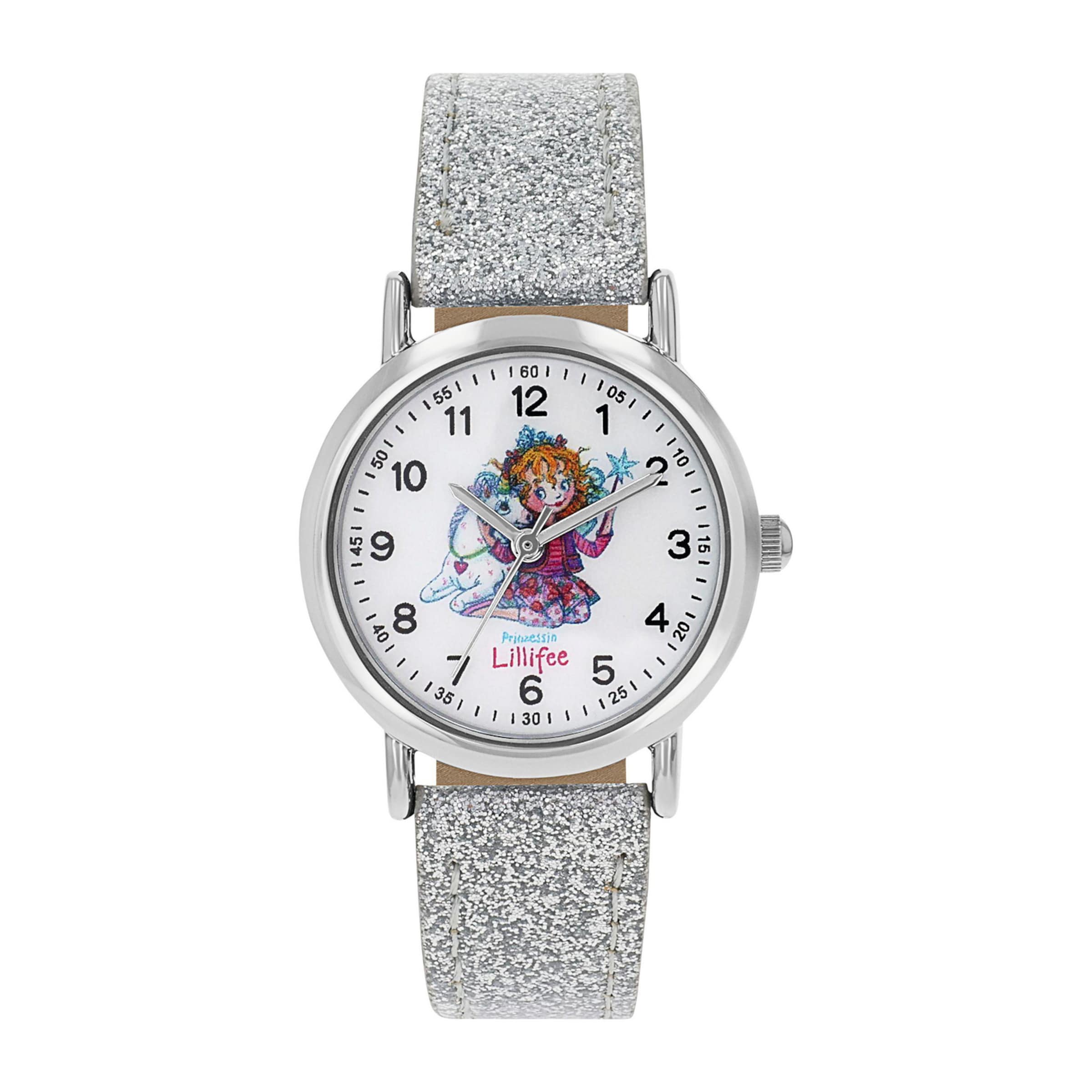 PRINZESSIN LILLIFEE Uhr in Silber: Vorderseite