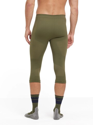 FALKE Skinny Workout Pants '3/4' in Green
