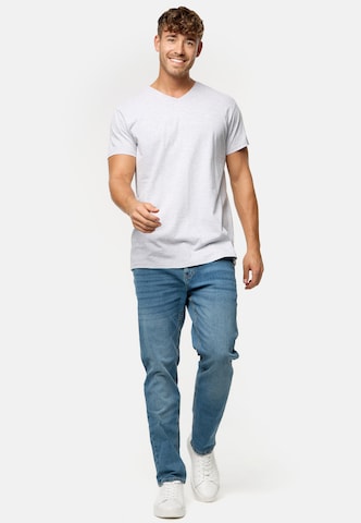 INDICODE JEANS Shirt 'Clever' in Grijs