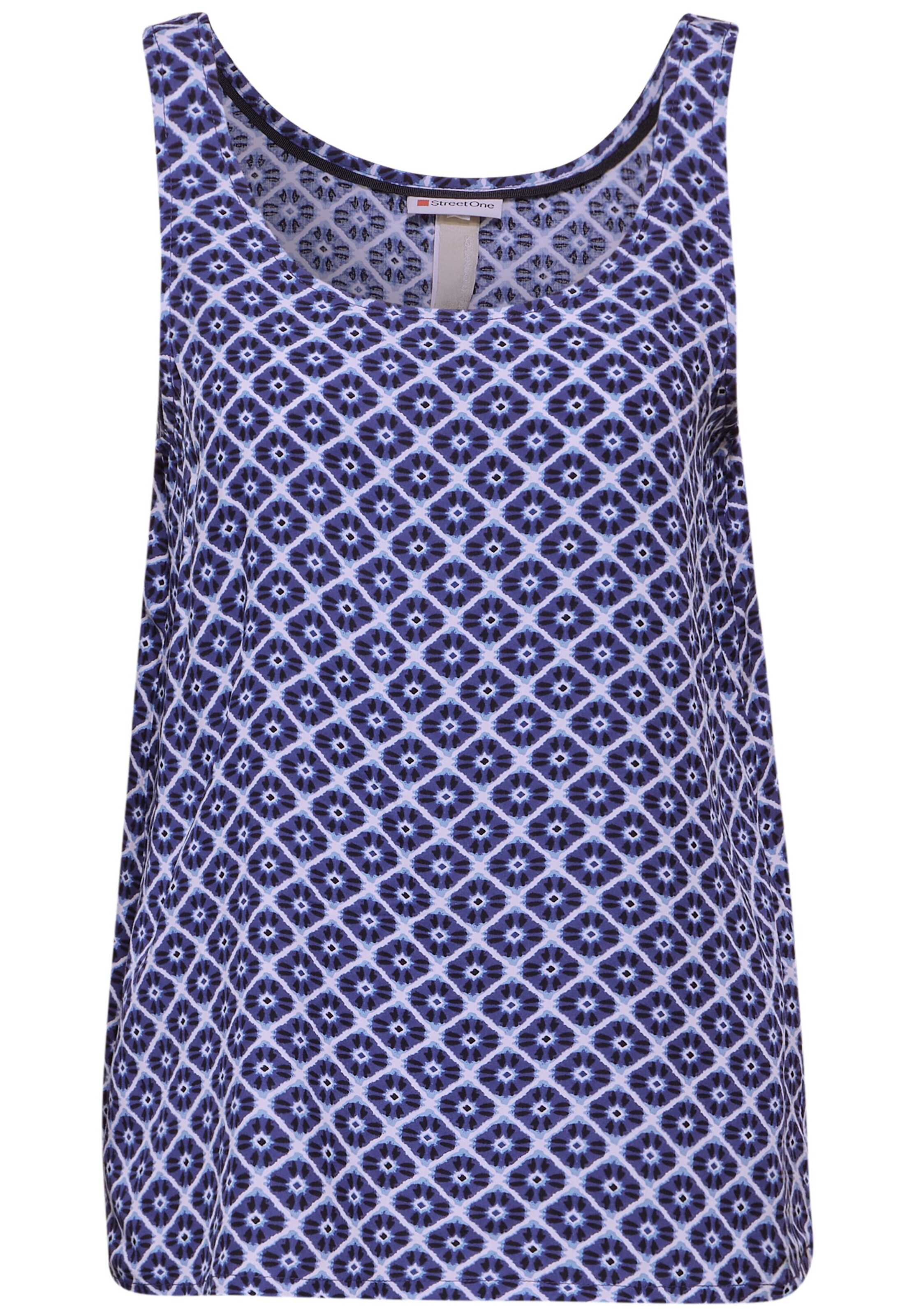 STREET ONE Bluse in Blau: Vorderseite