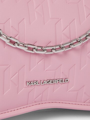 Karl Lagerfeld Schultertasche 'Seven' in Pink