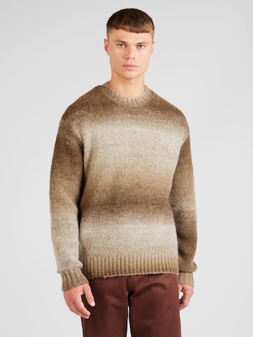 SELECTED HOMME Sweater 'Gaard' in Beige: front